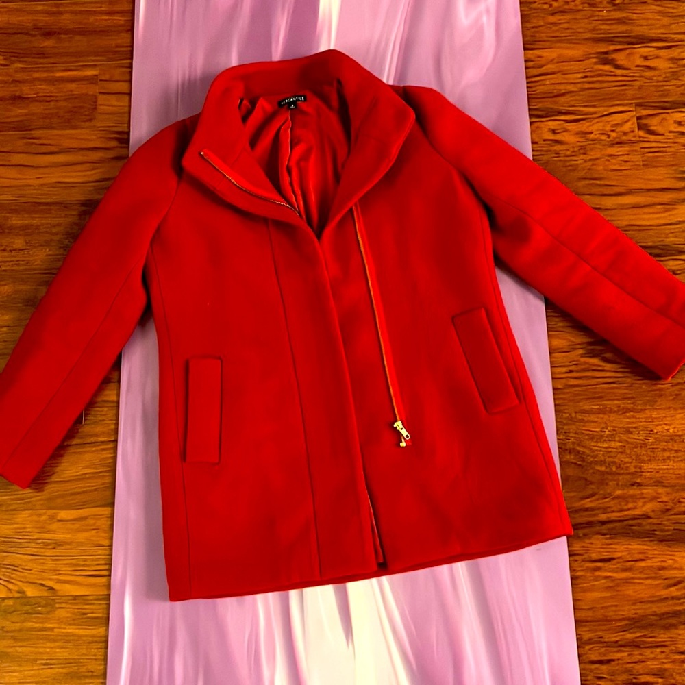 J. CREW/Mercantile size 4 wool coat. Lightly worn.